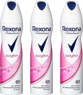 Rexona Deo Spray - Ultra Dry Biorythm - 3 x 150 ml