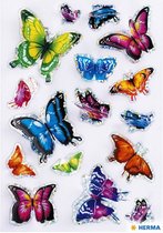 Etiket herma 15515 vlinder 3d vleugeleffect | Blister a 1 vel