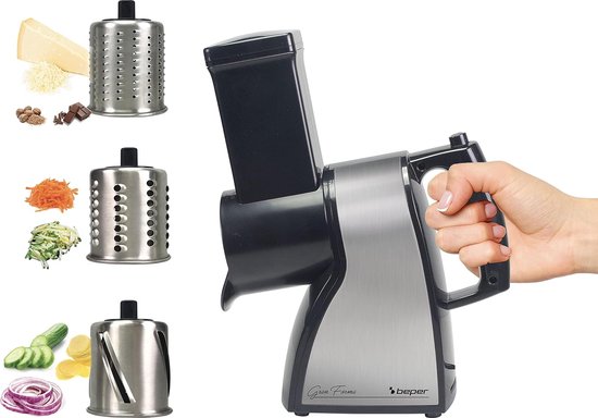 Beper Bp.400 Grater And Slicer 3 Cones 430w - Vleesmolen