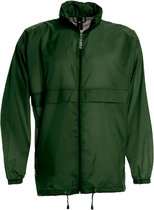 Windjas 'Sirocco Men Windbreaker' B&C Collectie maat L Flesgroen