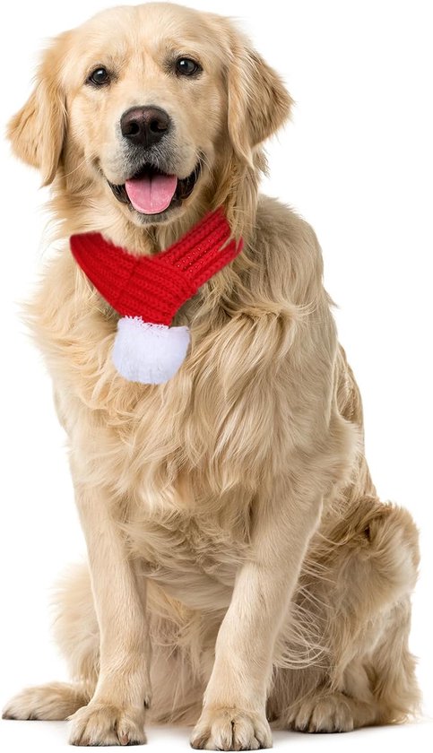 RUGBOL Kerstoutfit voor honden en katten, schattig hertenpatroon met kerstboom voor kleine, middelgrote & grote honden & katten, nieuwjaarsfeest (M