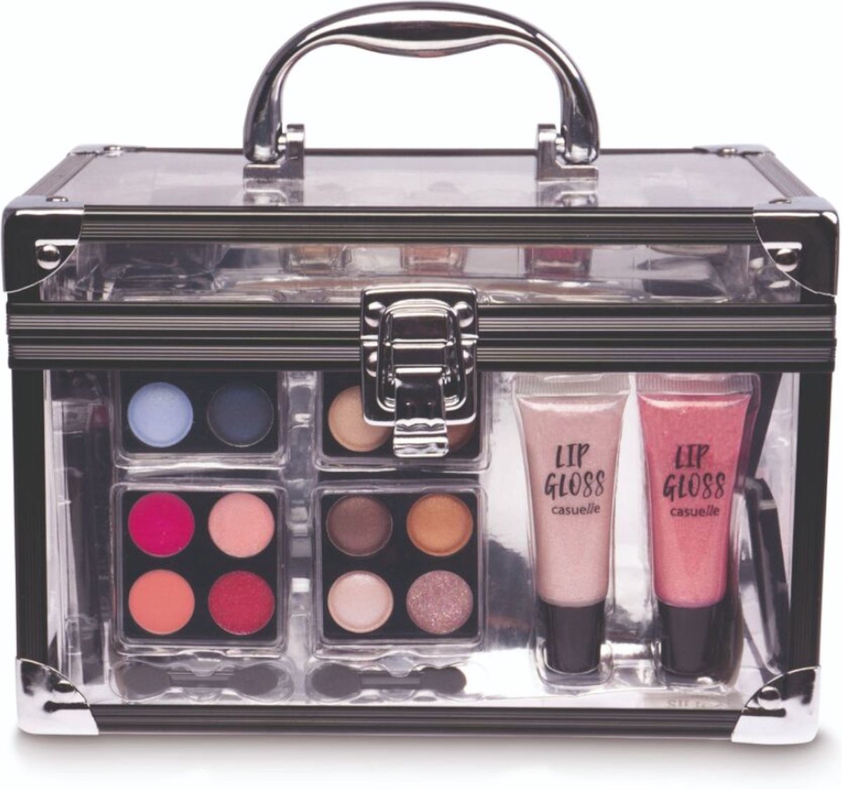 Make-up geschenkkoffer met zwart frame