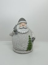 Deco Santa - white / grey Large
