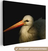 Tableau Vogel - Bec - Ressorts - 80x60 cm - Décoration murale