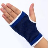 IBBO® - Attelle de poignet - 2 pièces - Droite et gauche - Blauw - Bandage - Blessure - Bracelet - Protection des mains - Attelle de main - Support de poignet