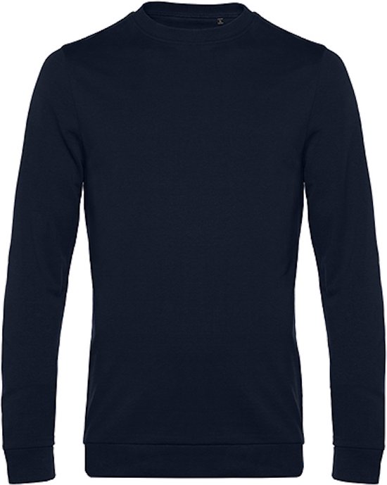 Sweater 'French Terry' B&C Collectie maat 5XL Donkerblauw