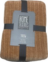 Home Textiles By Decoris Couverture 130 x 170 cm Marron