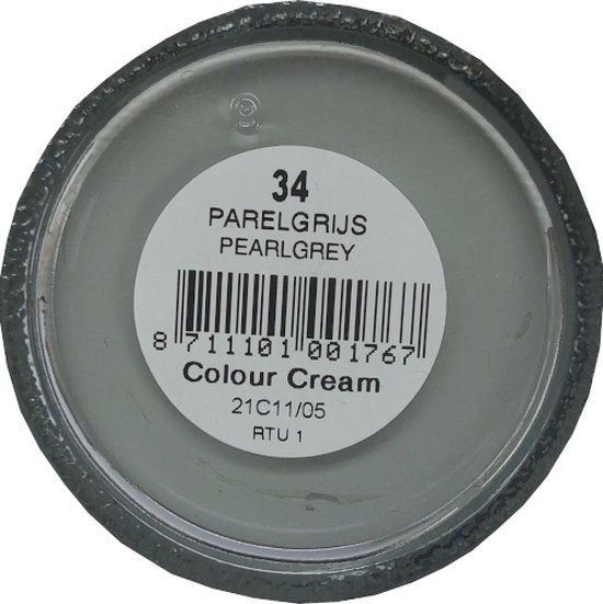SL - Dekkende Kleurcreme - Parel Grijs - (Schoensmeer - Schoenpoets)