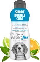 TropiClean PerfectFur - Shampoing pour chien - Poil double court - 473 ml
