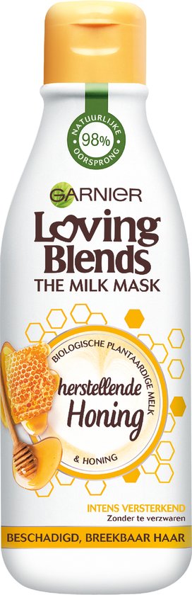 Garnier - Loving Blends Milk Mask Honing Haarmasker - 250 ml