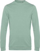 2-Pack Sweater 'French Terry' B&C Collectie maat M Sage Groen