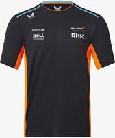 McLaren Teamline T-Shirt Kids Grijs 2023 M (140-146) - Lando Norris - Oscar Piastri - Formule 1