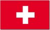 Vlag Zwitserland 90 x 150 cm feestartikelen - Zwitserland landen thema supporter/fan decoratie artikelen