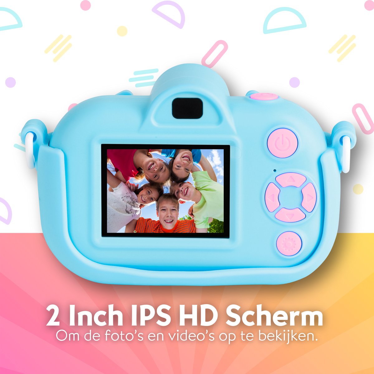 Appareil photo numérique pour enfants Vitasy Pro - HD 1080p - Blauw -  Appareil photo
