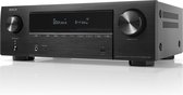 Denon AVR-X1800H AV Receiver met DAB-Radio, 7.2 kanalen, HEOS® Built-In, 3D-Audio, Bluetooth en WIFI ingebouwd en 8K HDMI-Aansluiting- Zwart