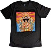 Jimi Hendrix - Axis Heren T-shirt - L - Zwart