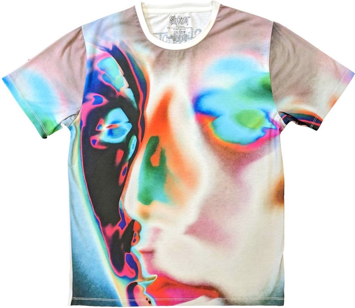 Slipknot - Adderall Face Heren Tshirt - M - Multicolours