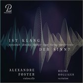 Alexandre Foster & Heinz Holliger - Ist Klang Der Sinn? - Contemporary Works For Cello (CD)