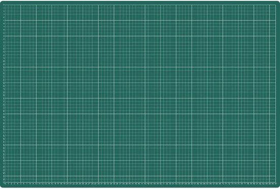 Hansa Schneidematte Cut-Mat, PVC, 600 x 450 mm, grün h1320060 bei www
