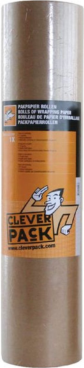 Inpakpapier CleverPack kraft 70gr 70cmx220m