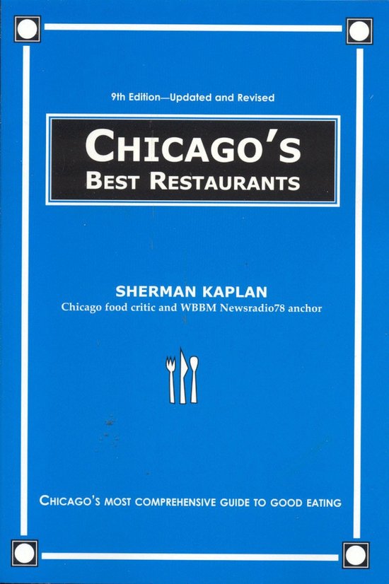 Chicago's Best Restaurants - cover