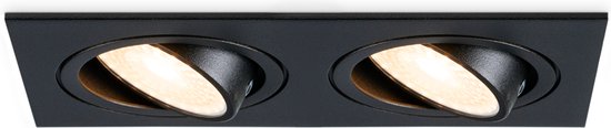 HOFTRONIC Mallorca LED Inbouwspot Dubbel