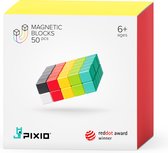 PIXIO 50 - magnetische blokken - constructieset - toegang tot gratis app - nieuwe generatie blokken bouwen / speelgoed