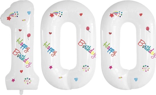50 jaar verjaardag - Folie ballon cijfers - goud - 88 cm - versiering