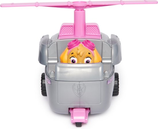 PAW Patrol LA PAT' PATROUILLE - VÉHICULE + FIGURINE STELLA - Véhicule de 15 cm Avec 1 Figurine À Collectionner Pat' Patrouille - - 6061800 - Jouet Enfant 3 Ans et +