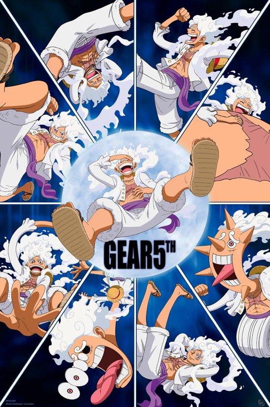 Poster One Piece Gear 5th Looney 61x91,5cm