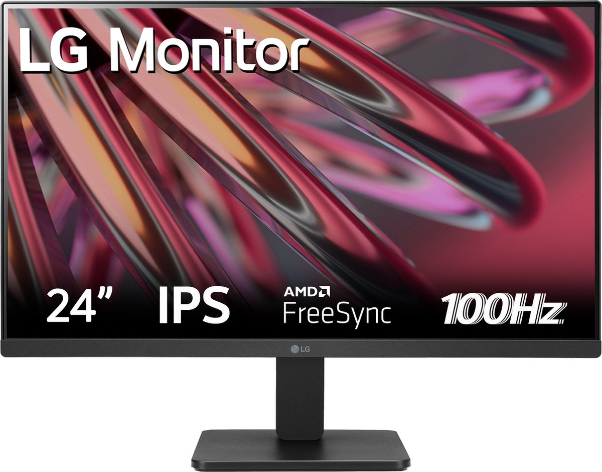 LG 24MR400-B.AEUQ - 24 inch - 1920 x 1080 (Full HD) - IPS-paneel