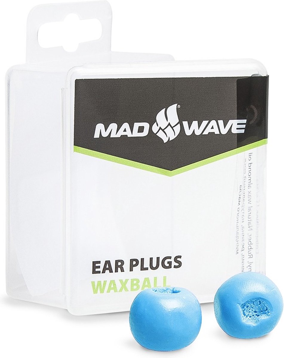 Goedkoopste WaxBall oordopjes blauw Oor en neus - Unisex | Mad Wave Accessoires