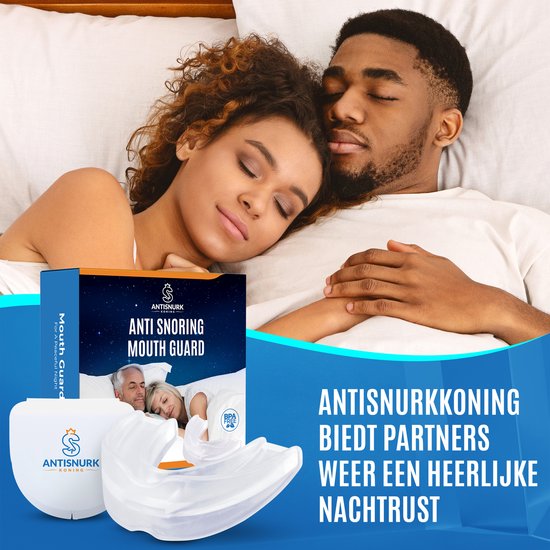 Antisnurkkoning Snurkbeugel – Anti Snurk Producten – Snurken – Nacht Beugel – Man & Vrouw - Antisnurkkoning