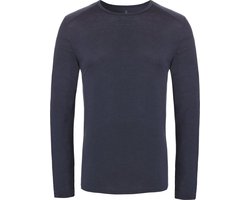NOMAD® Tech Thermal Longsleeve Heren | Donkergrijs | S | Warme baselayer | Merinowol en polyester mix | Thermische regulatie en vochttransport | Anti-geur