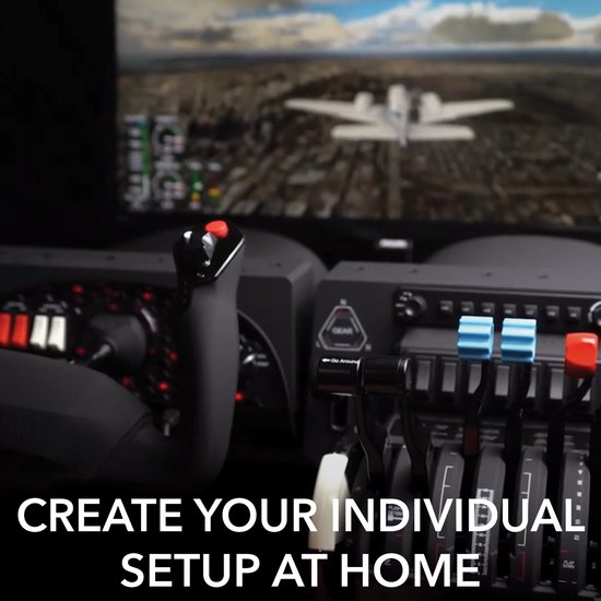 Honeycomb Bravo Throttle Quadrant - Met Auto Pilot & Annunciator Panel - PC - Honeycomb Flight Simulation