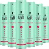 Taft Styling Hairspray Volume Mega Strong - 6x 250ml - Voordeelverpakking