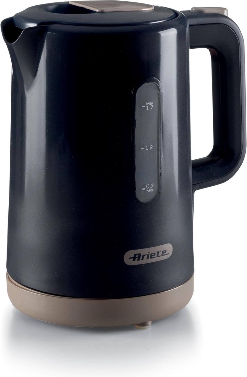 Ariete 2846/00 waterkoker - 2200 Watt - 1.7 liter inhoud - zwart