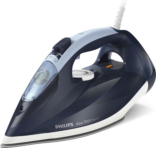 Philips 7000 series DST7030/20 HV-stoomstrijkijzer donkerblauw