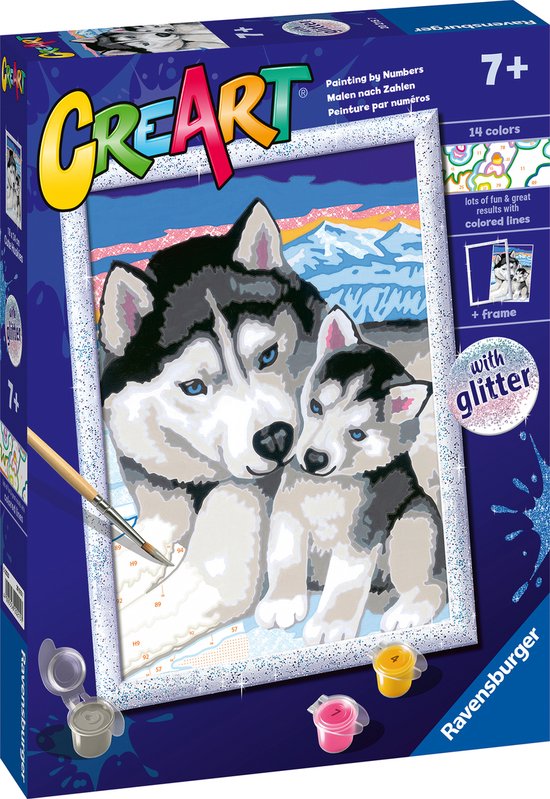 Schipper Pintura Por Números Otterparchen – Lienzo De 24x30 Cm Con Efecto óleo, Incluye 24 Pinturas Acrílicas Y Pincel, Para Adultos Y Jóvenes A Partir De 14 Años