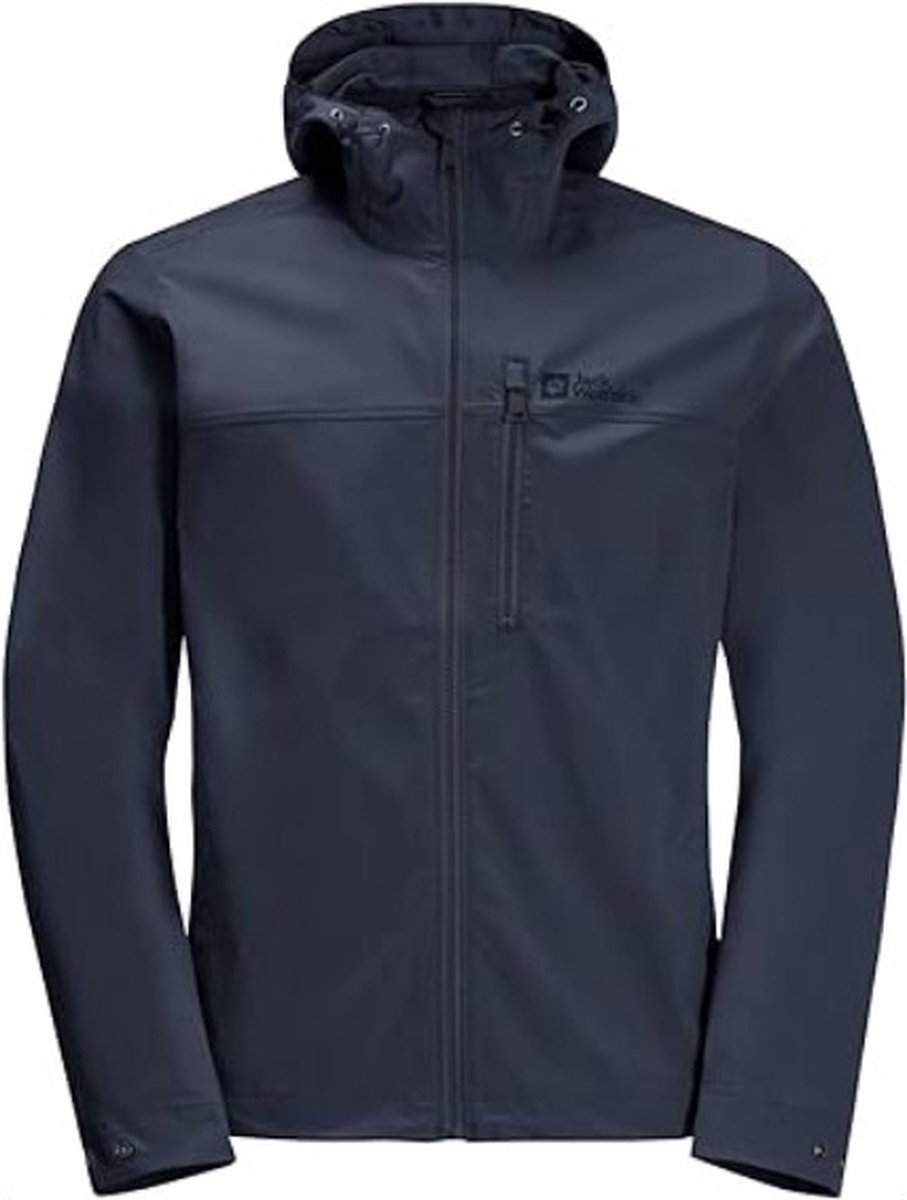 Jack Wolfskin Desert Wind Jacket Men Heren Outdoorjas Blauw