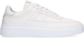 Sacha - Heren - Witte leren sneakers - Maat 45