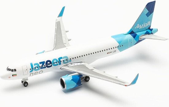 Herpa vliegtuig model KLM Airbus A321neo, schaal 1