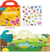 Insecten magneet boekje - 30 verschillende insecten