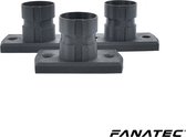 3-Pack Fanatec QR1 Wheel Wall Mount - Black