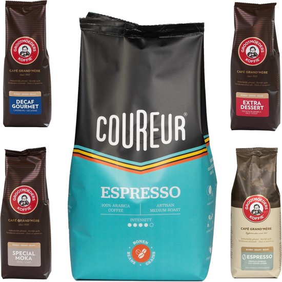 Paquet de café Extra Espresso - grains de café - 3 kilo