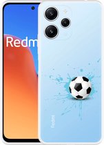 Cazy Hoesje geschikt voor Xiaomi Redmi 12 4G Soccer Ball