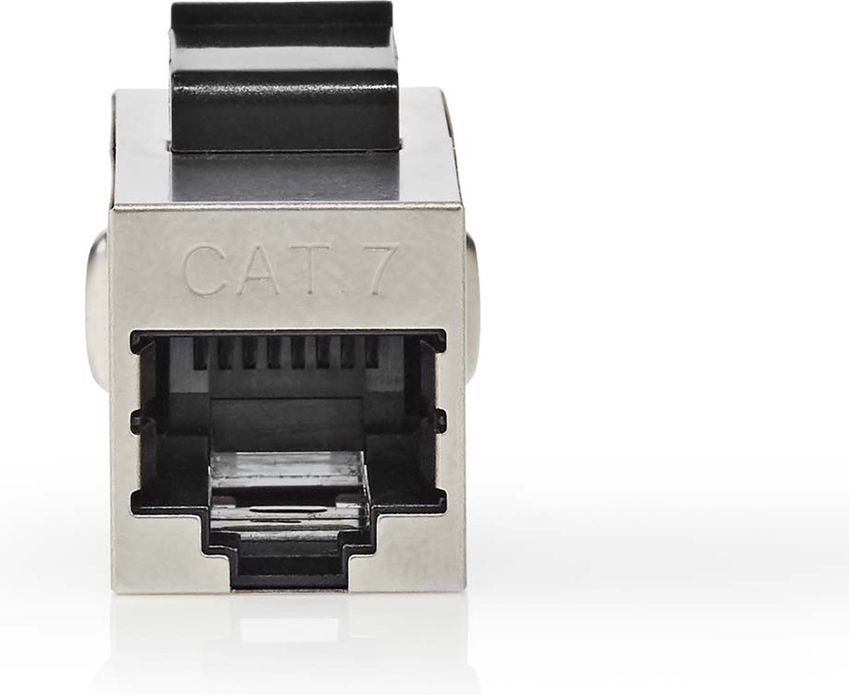Netwerkkoppeling | CAT6a / CAT7 | Afgeschermd | RJ45 Female | RJ45 Female | Recht | Metaal | Doos