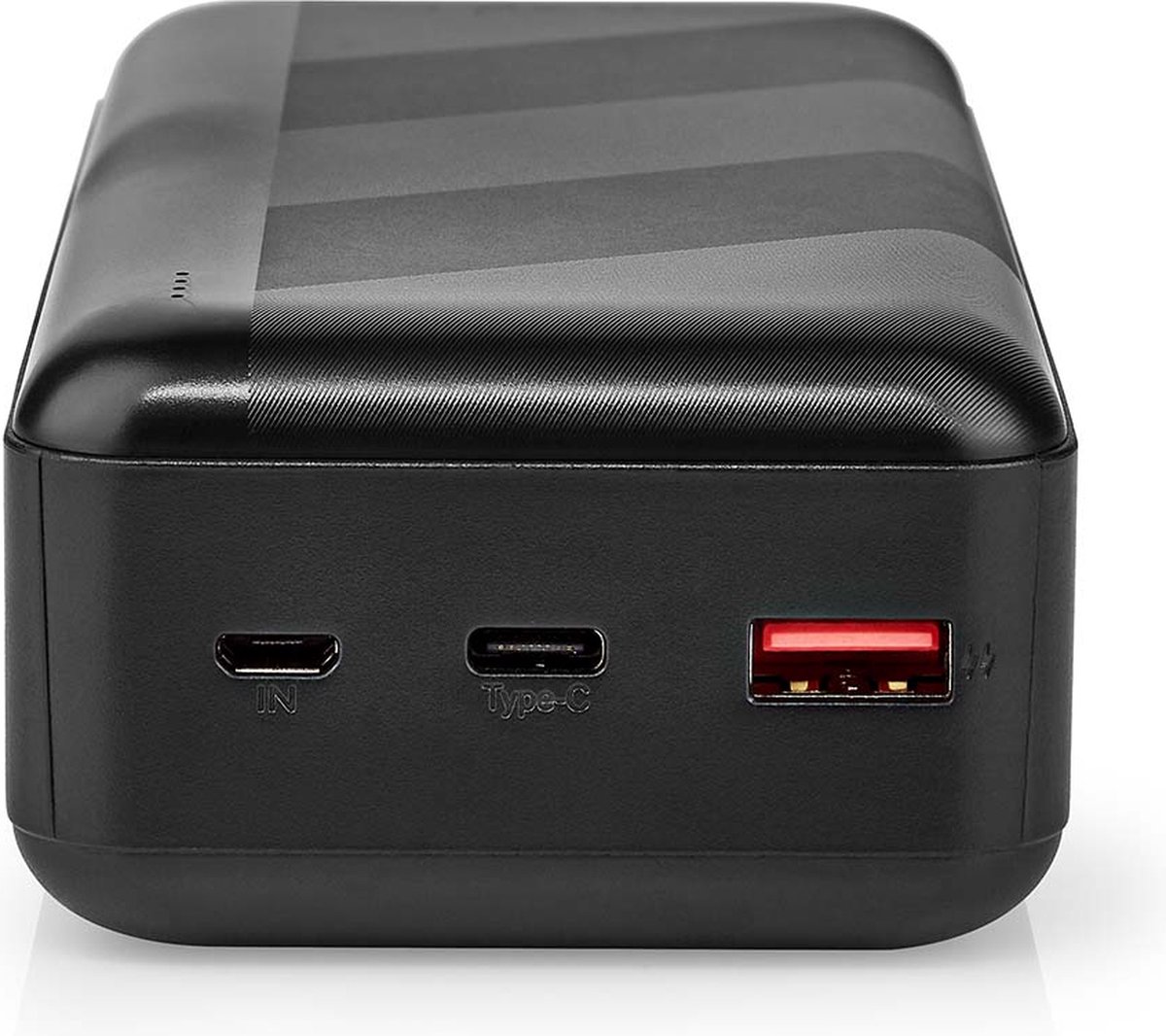 Nedis Powerbank 65W 32.000 mAh met Snellader USB-C/USB-A - afbeelding 2