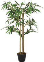 vidaXL-Kunstplant-bamboe-380-bladeren-80-cm-groen