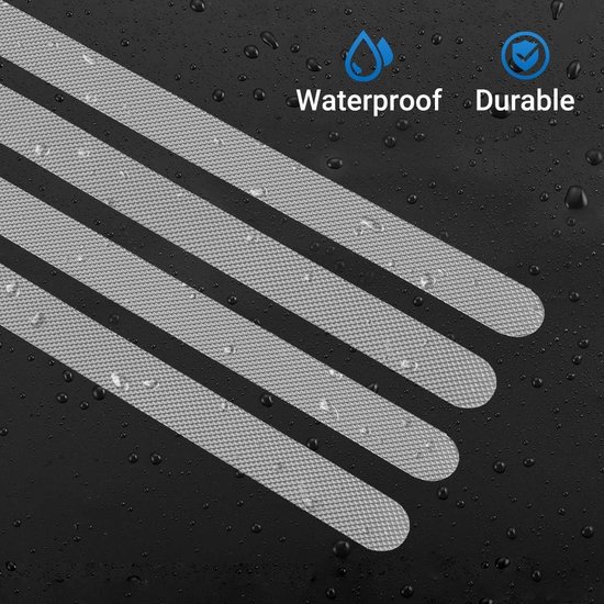 BAMONDO Antislip strips voor douche en bad, antibacteriële